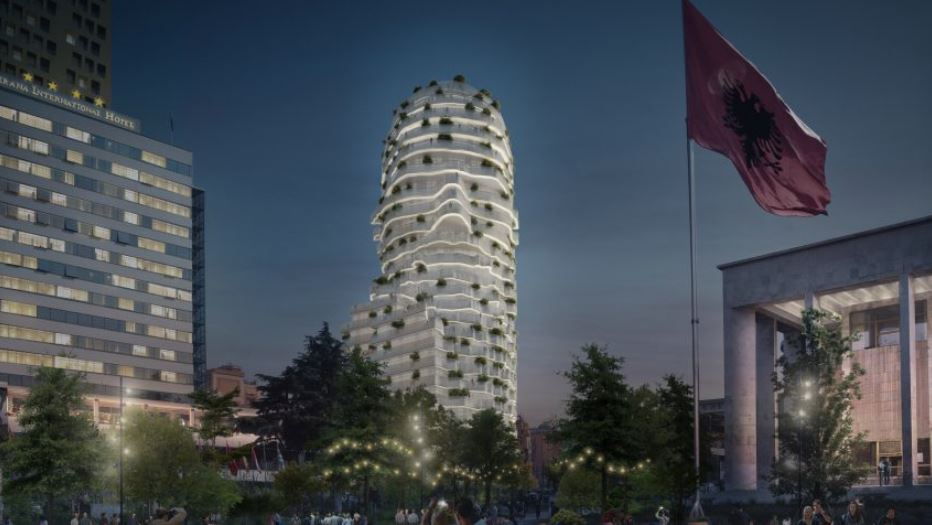 Dezeen: Ndërtesat e pazakonta të Tiranës, 8 qiejgërvishës do t'i shtohen kryeqytetit